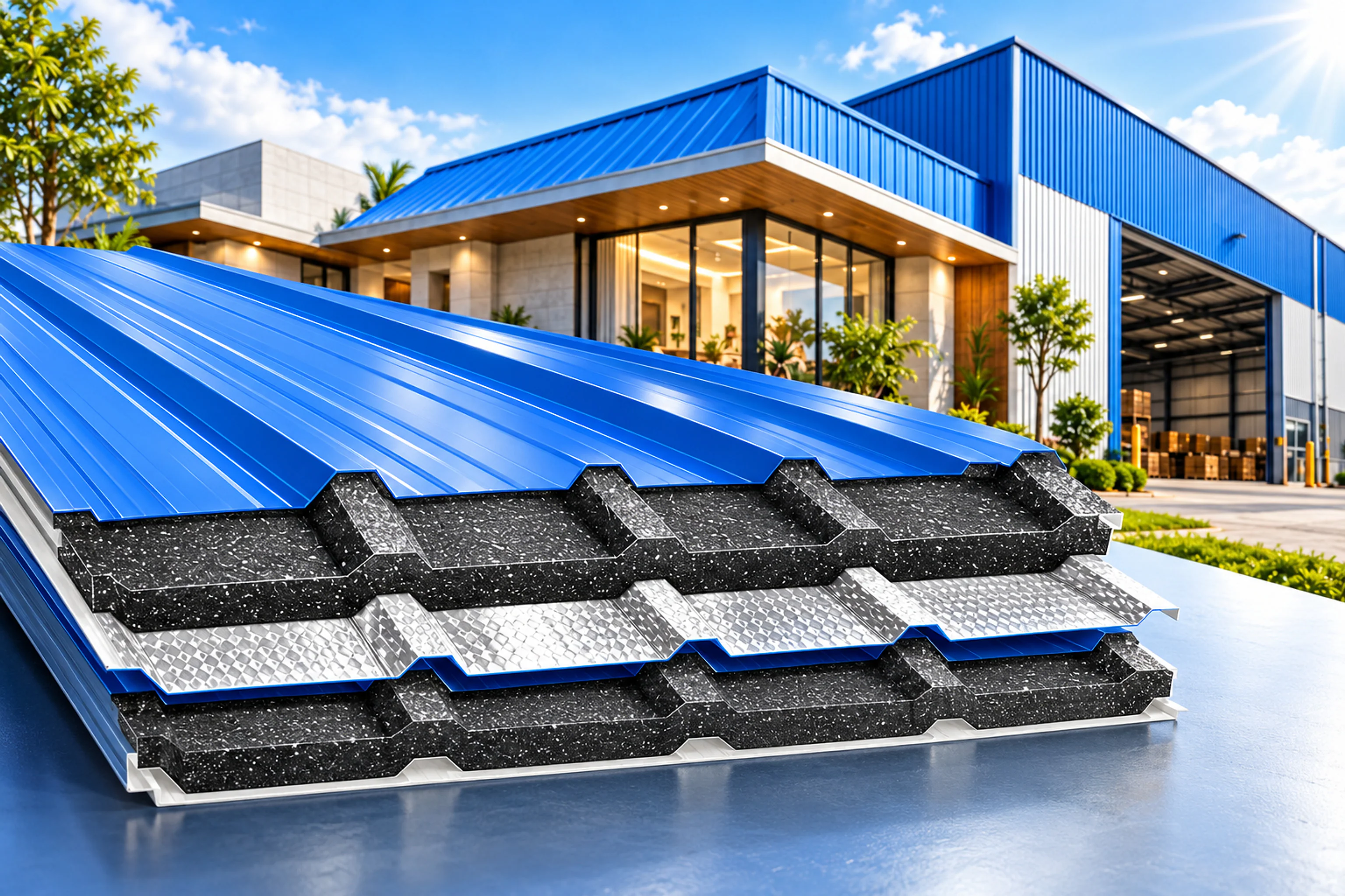 Duralium Coolroof: Insulated roofing
